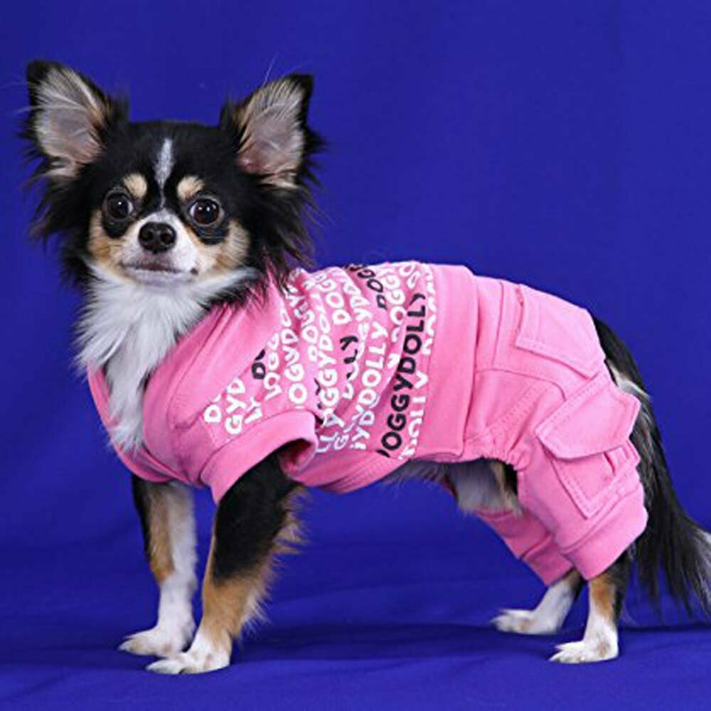 Sports suit and leisure suit for dogs by pink DoggyDolly