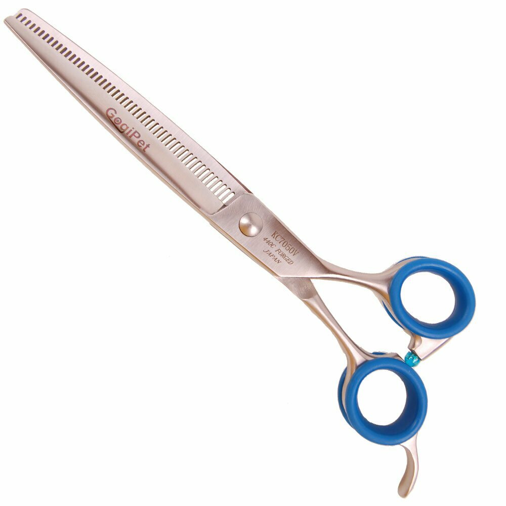 Professional thinning scissors made of Japan steel for dog hairdressers