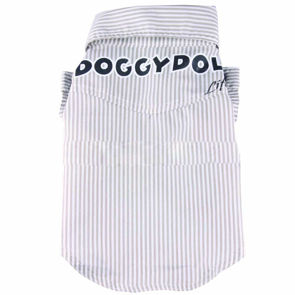 DoggyDolly dog shirt brown striped