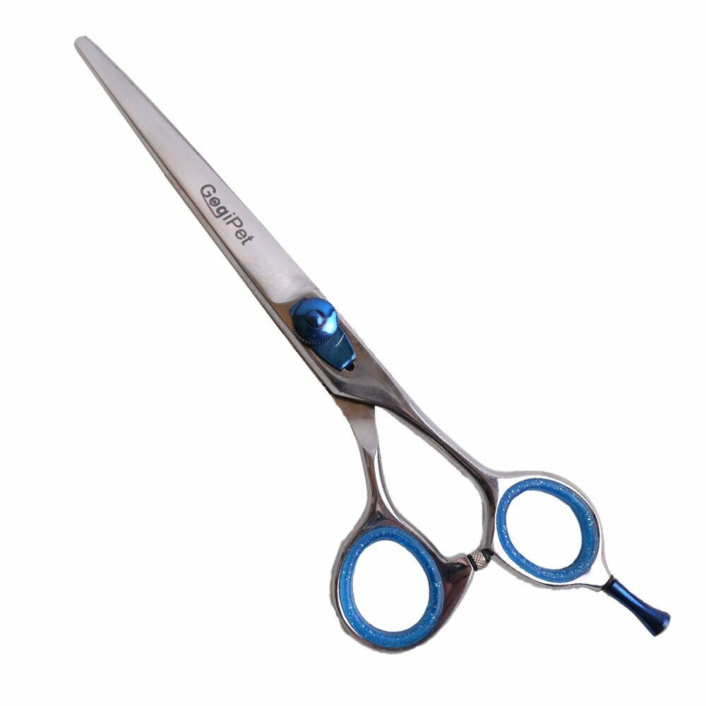 GogiPet Japanese steel scissors with 19 cm straight version