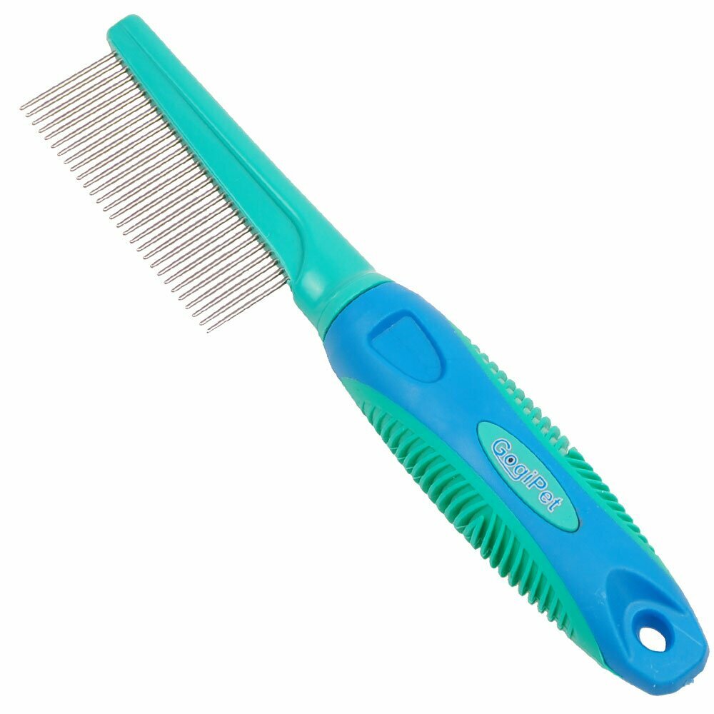 GogiPet tail comb medium fine, 29 teeth - dog comb