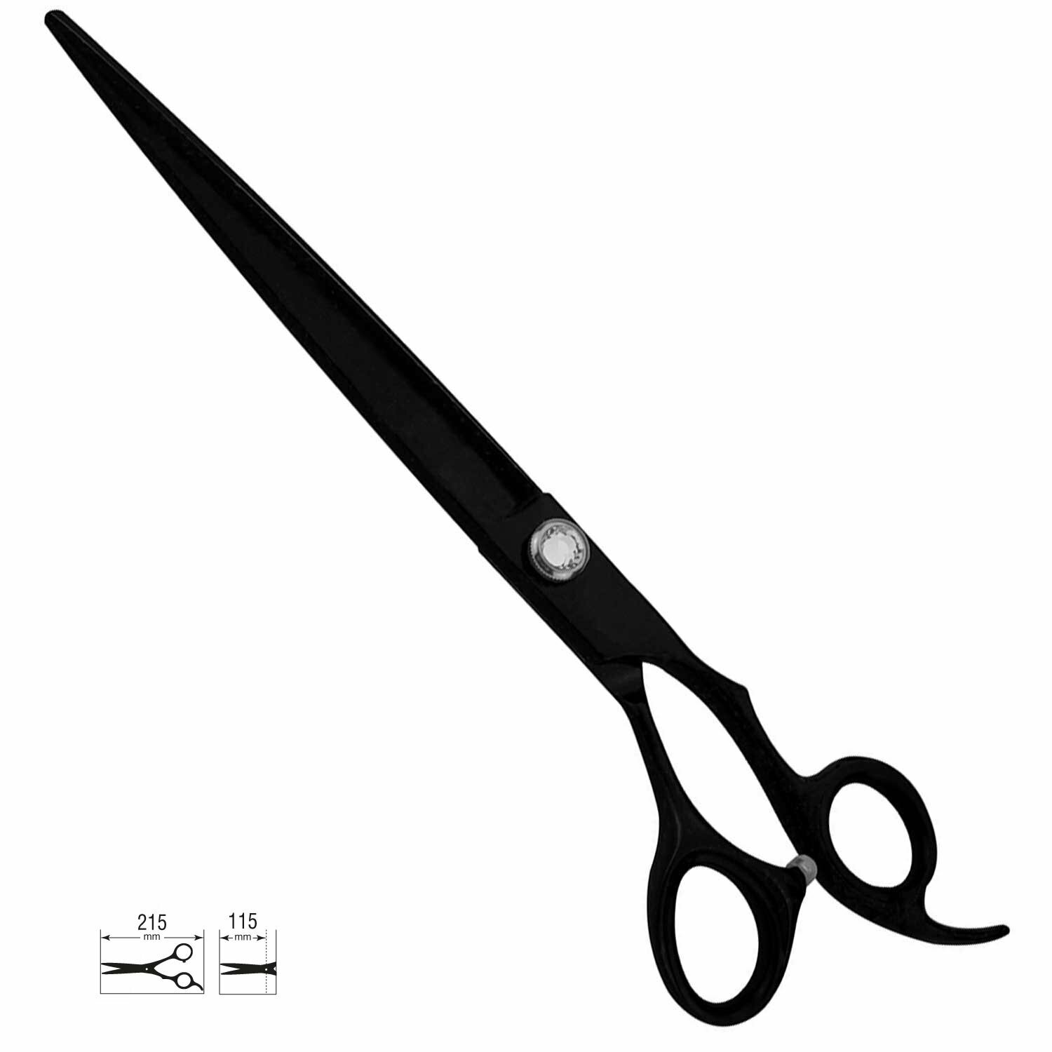 Japan Style scissors 21,5 cm Black Titan