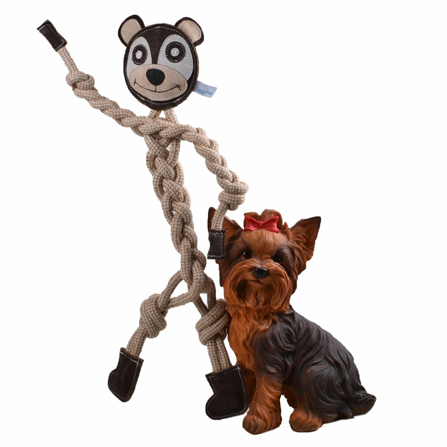 XXL dog toy GogiPet ® Naturetoy Bear 60 cm