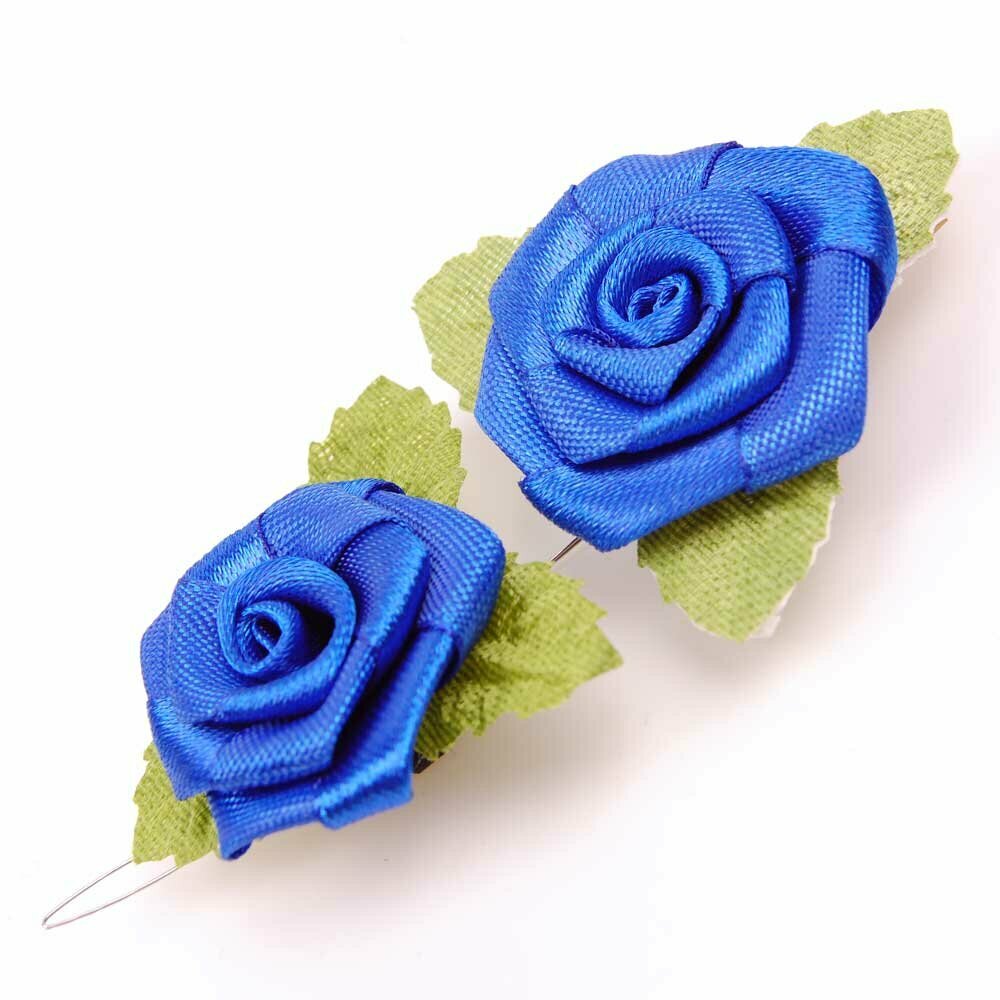 Always reusable hair jewelry for human and animal fabric roses of Blinx Pets