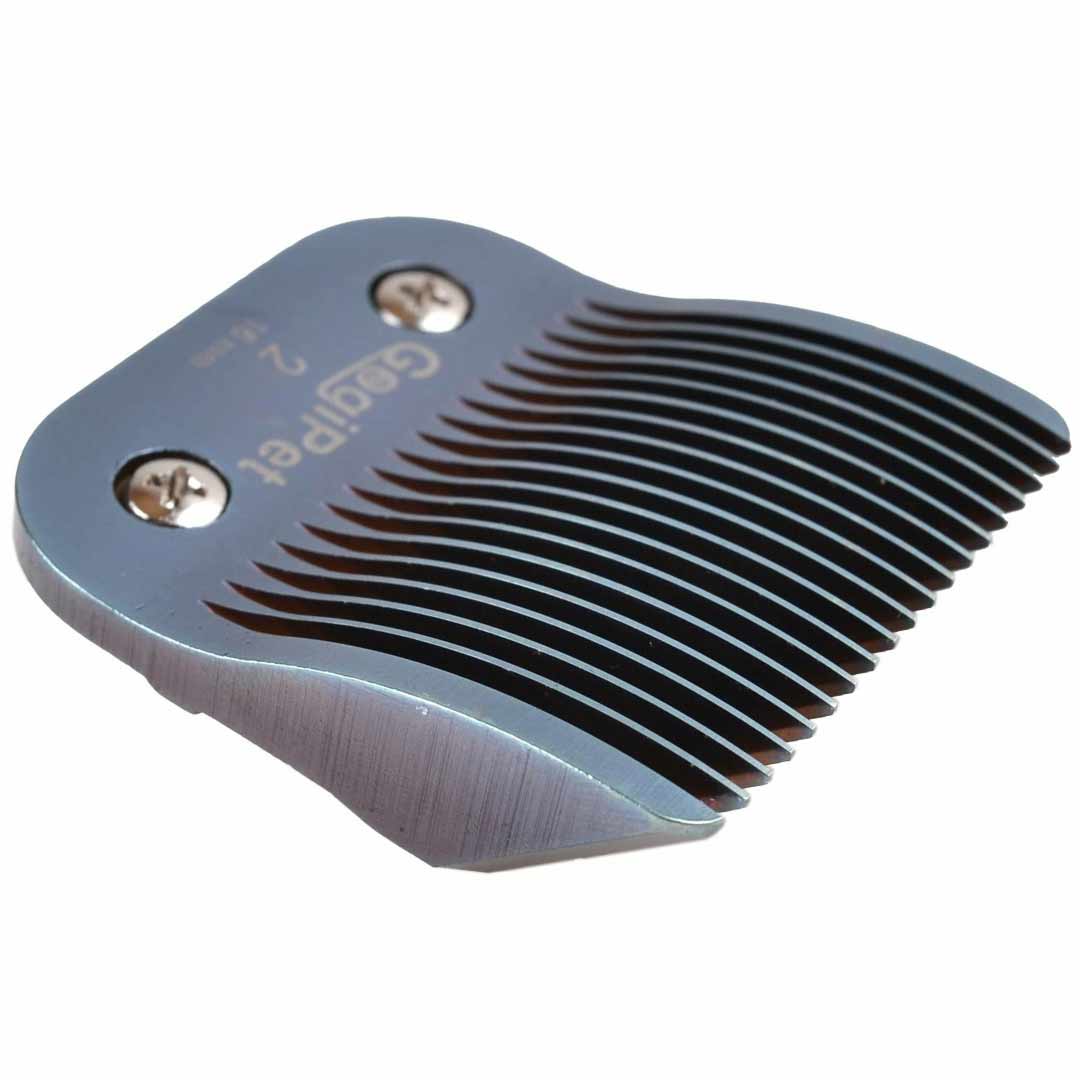 A5 clipper blade size 2 with ceramic blade and titanium coating for less heat development and better gliding properties