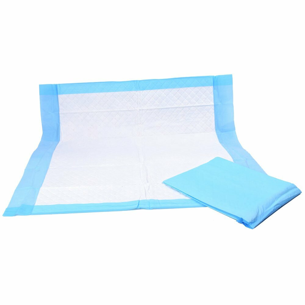 Super Absorbent puppy pads - locks in liquids and eliminates odors