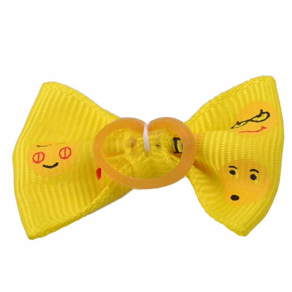 Handmade Dog Mesh Yellow Smiley by GogiPet