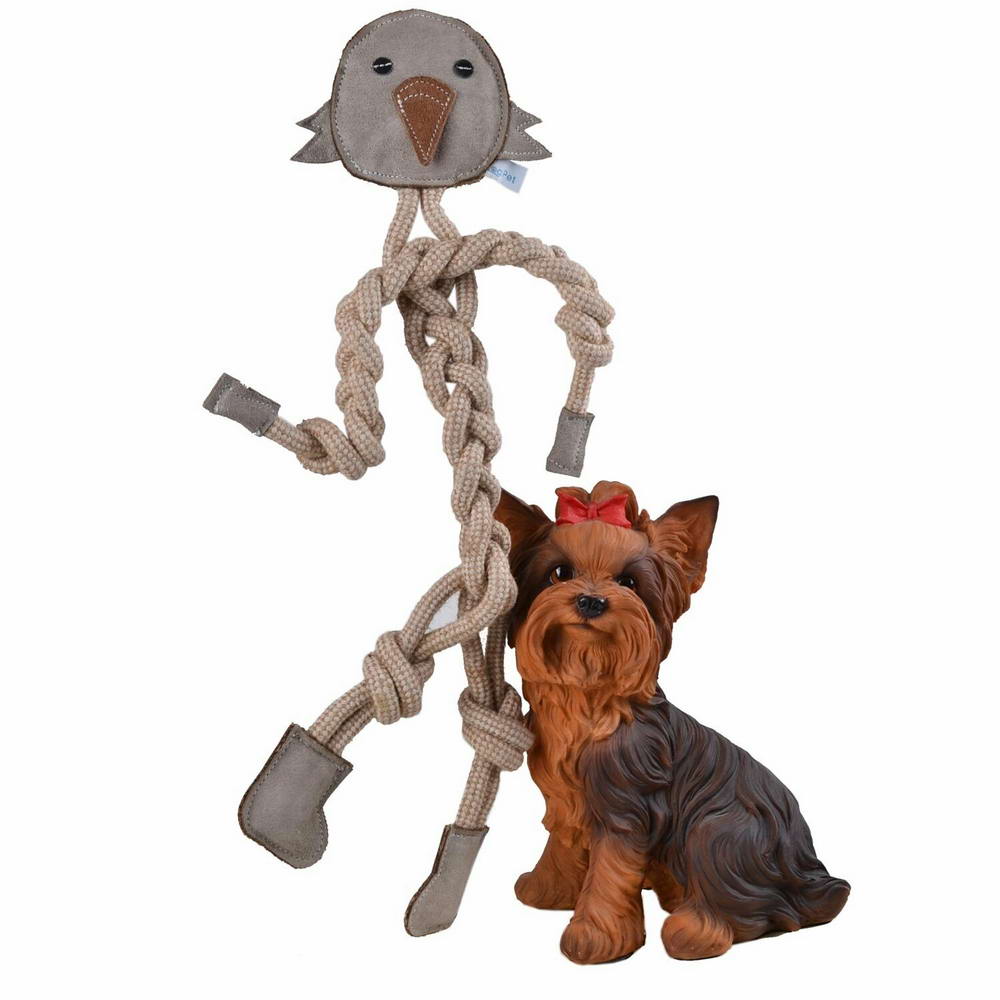 Innovative dog toy fair trade produced