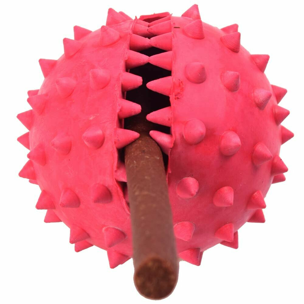 Smart dog toy - red GogiPet dog ball