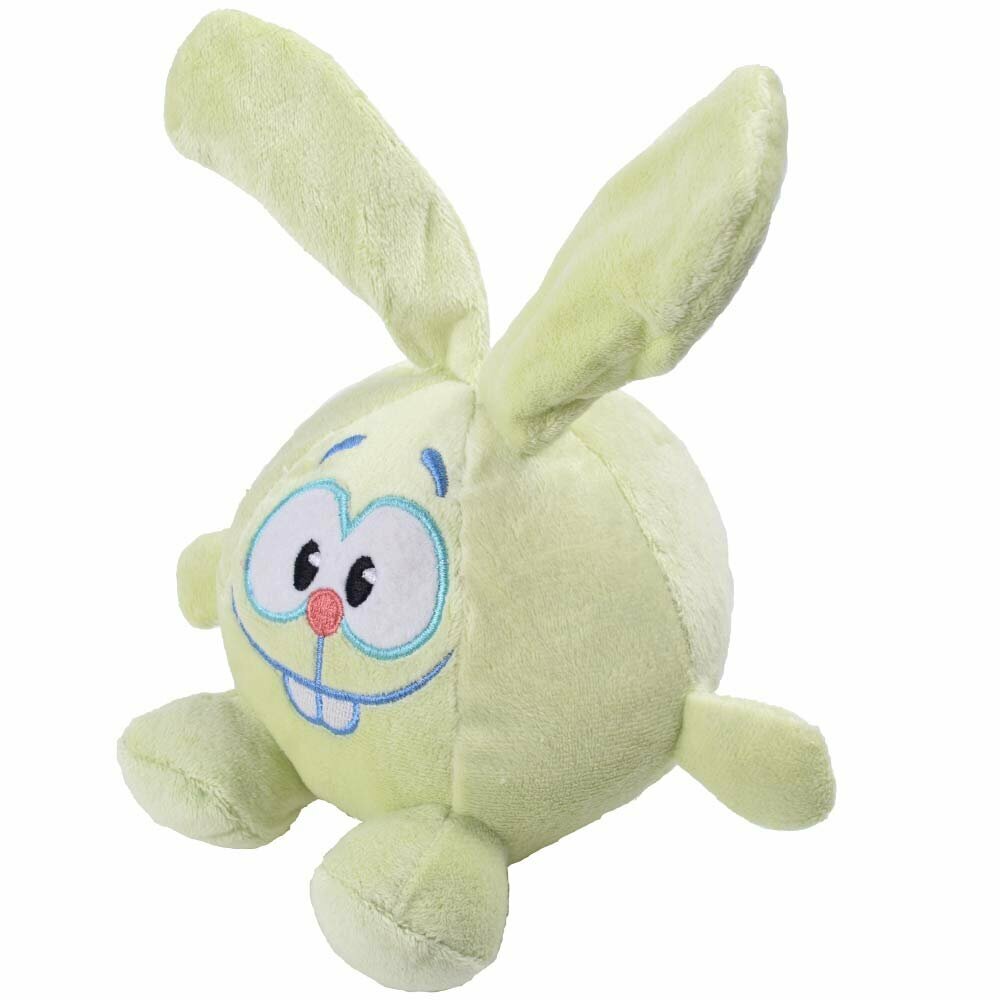 Plush bunny cuddly dog toy "Green Bunny"