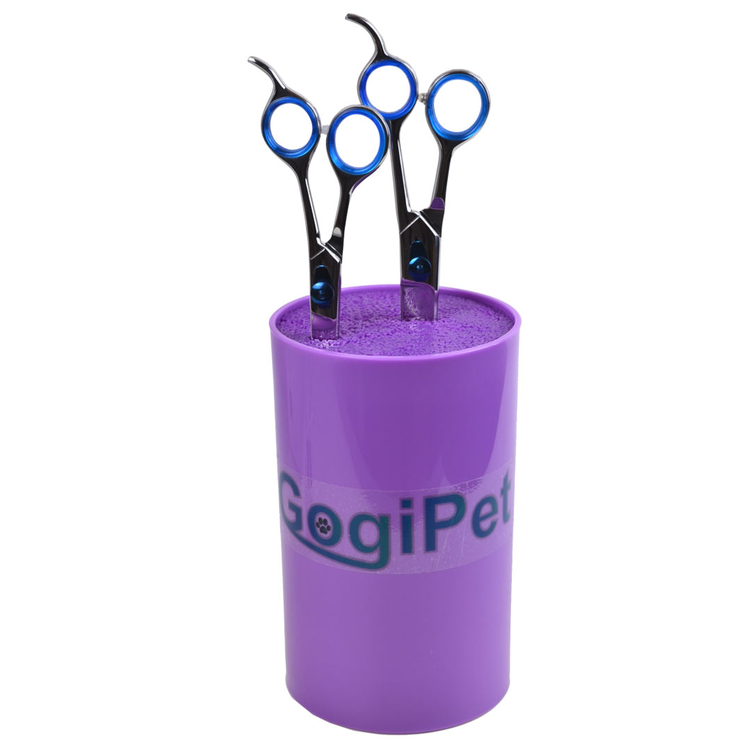 Dog scissors stand purple from GogiPet