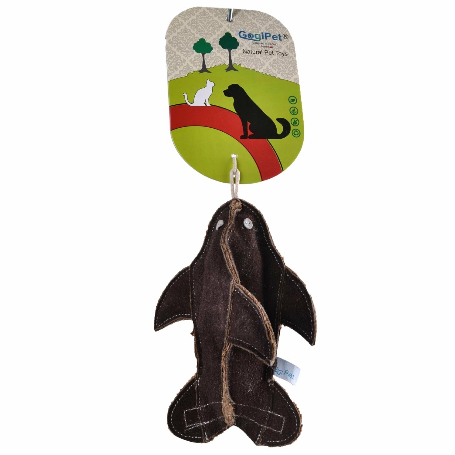 Dolphin dog toy - GogiPet ® Dog toy made of sustainable raw materials