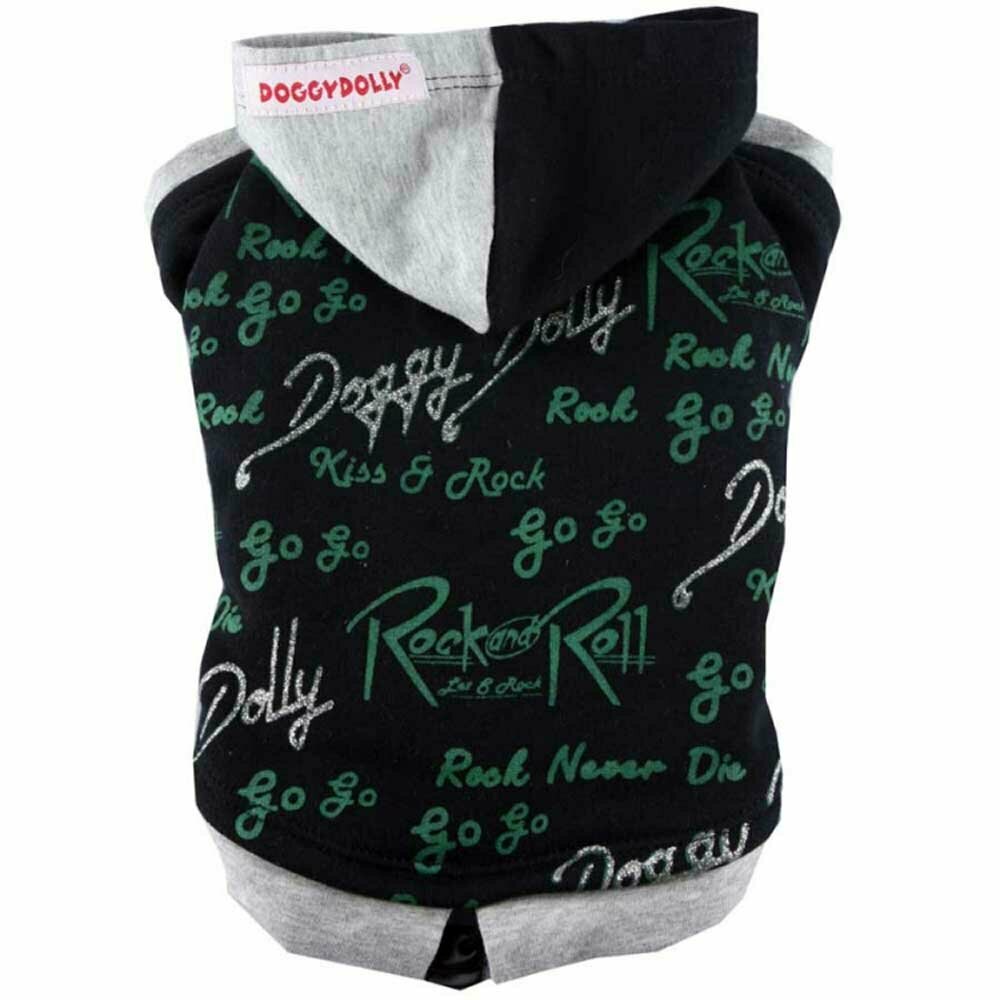 Rock'n'roll dog pullover of DoggyDolly for large dogs