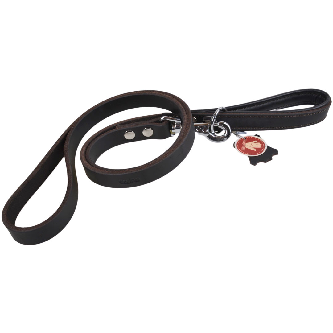 Handmade Vintage Leather Dog Leash from GogiPet®. 