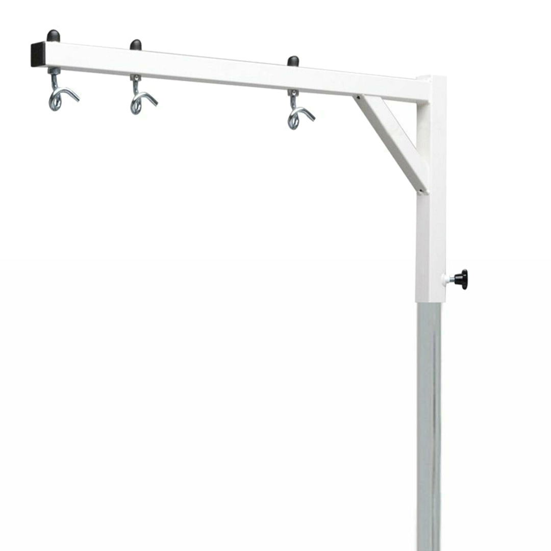 One-sided holder for Stabilo grooming tables extendable up to max. 3 hooks