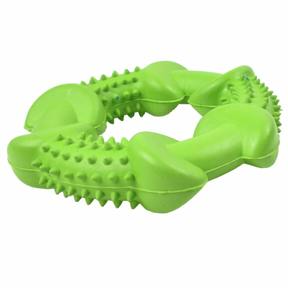 GogiPet Teething ring for dogs green