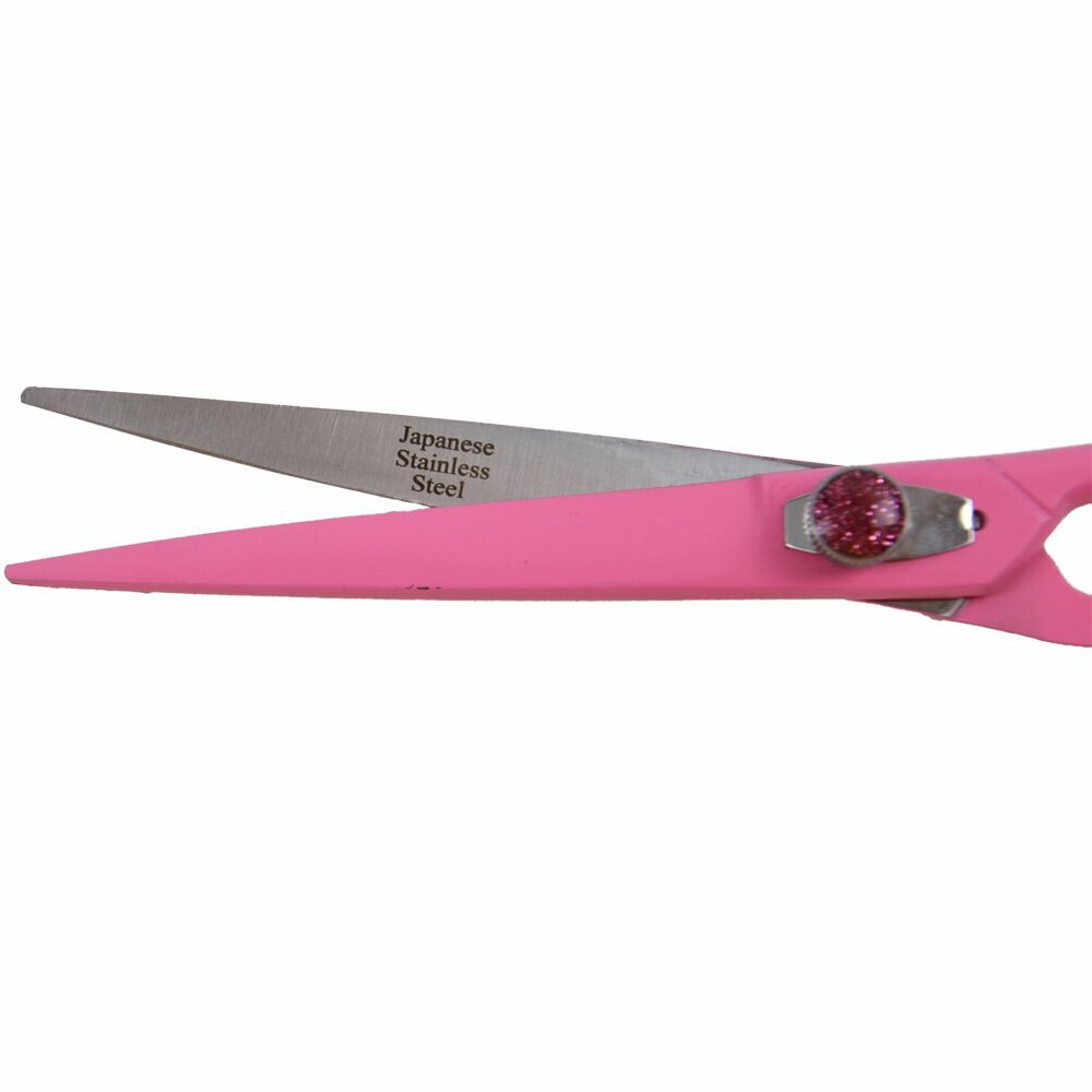Pink Lilly Hundeschere by GogiPet - Good hair scissors at a great price