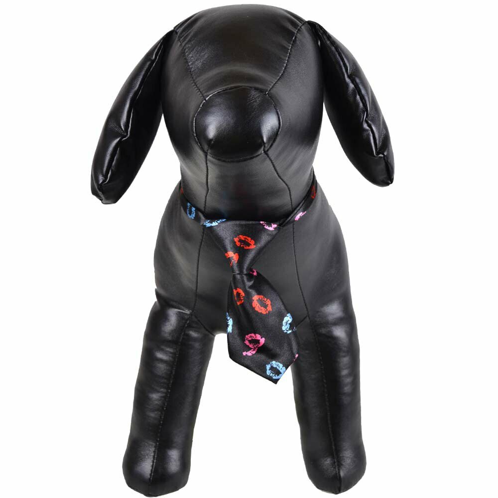 Necktie for dogs Kiss