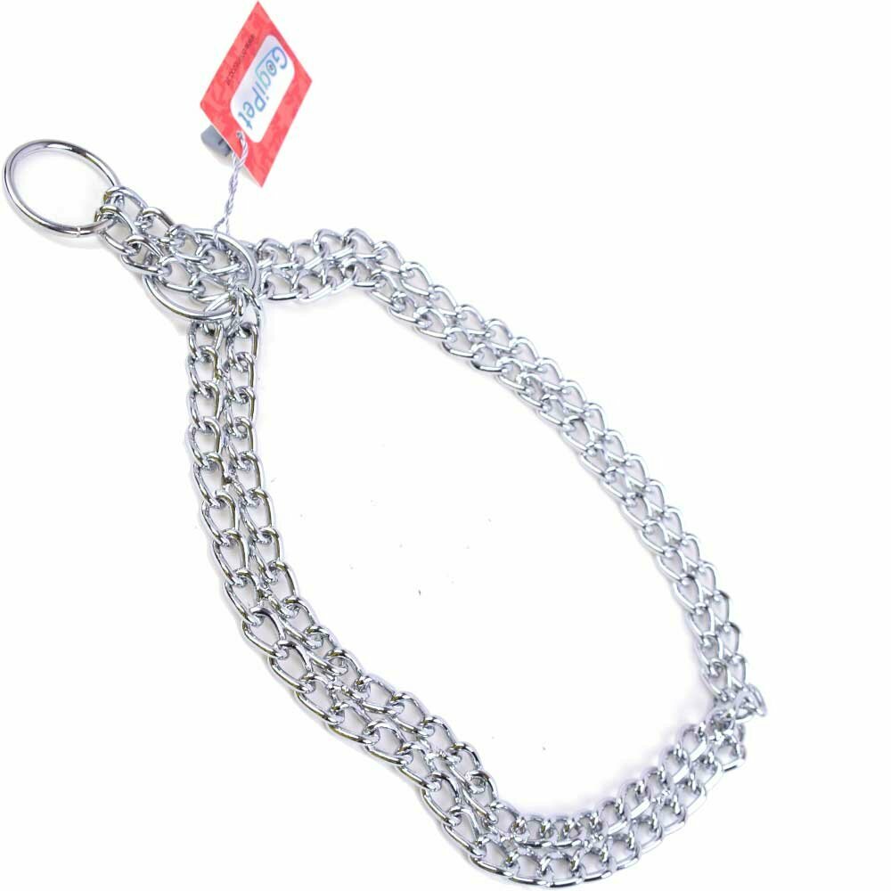 Dog necklace with high-quality chain links