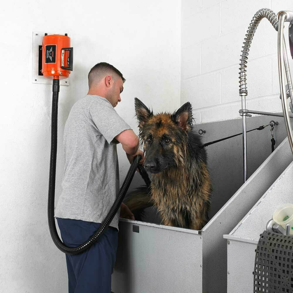 Dog Dryer by Metro also possible with wall brackert