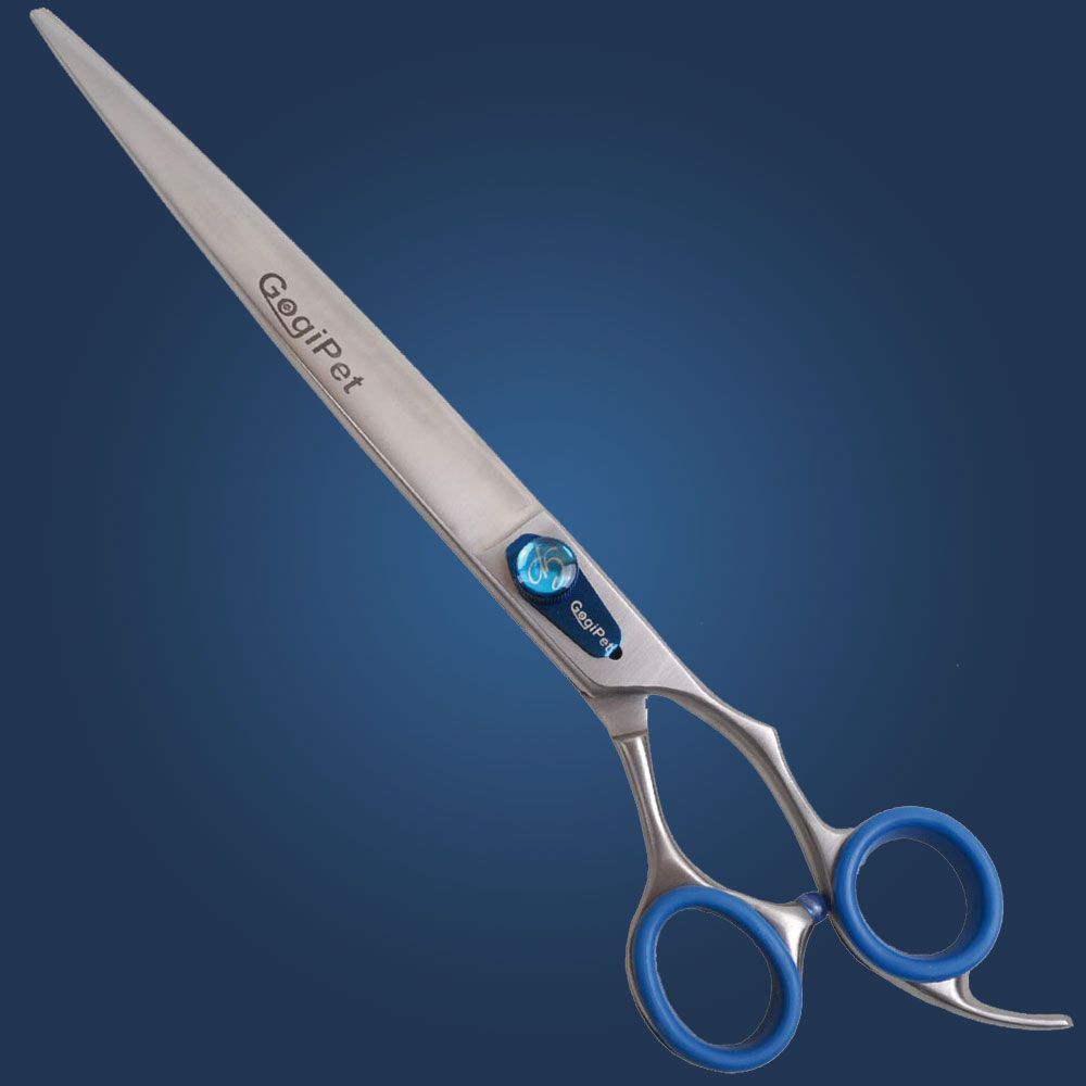 Long, straight dog scissor from Japan steel 440C of GogiPet®