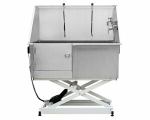 Stainless steel dog bath tub Delux