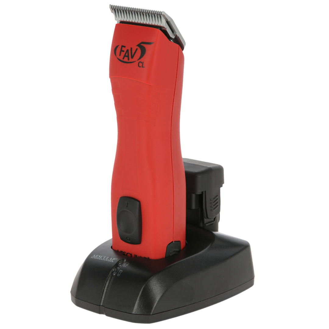 Aesculap Fav5 CL the new cordless clipper from Aesculap with high performance Li-Io battery pack
