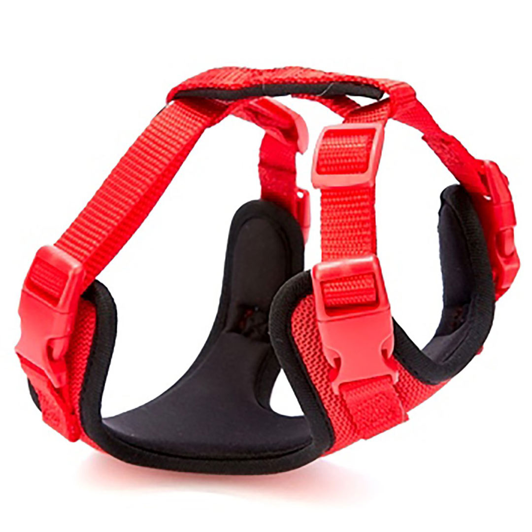 Red GogiPet Soft dog harnesses