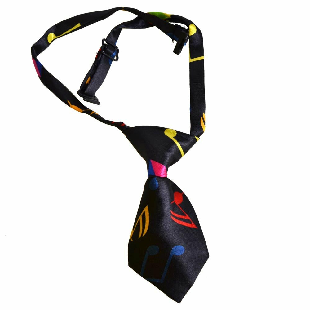 Tie for dogs with clefs by GogiPet
