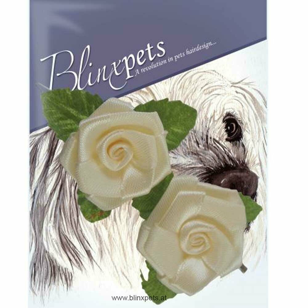 Ivory Roses - dog jewellery for the hair because it does not always have to be a bow