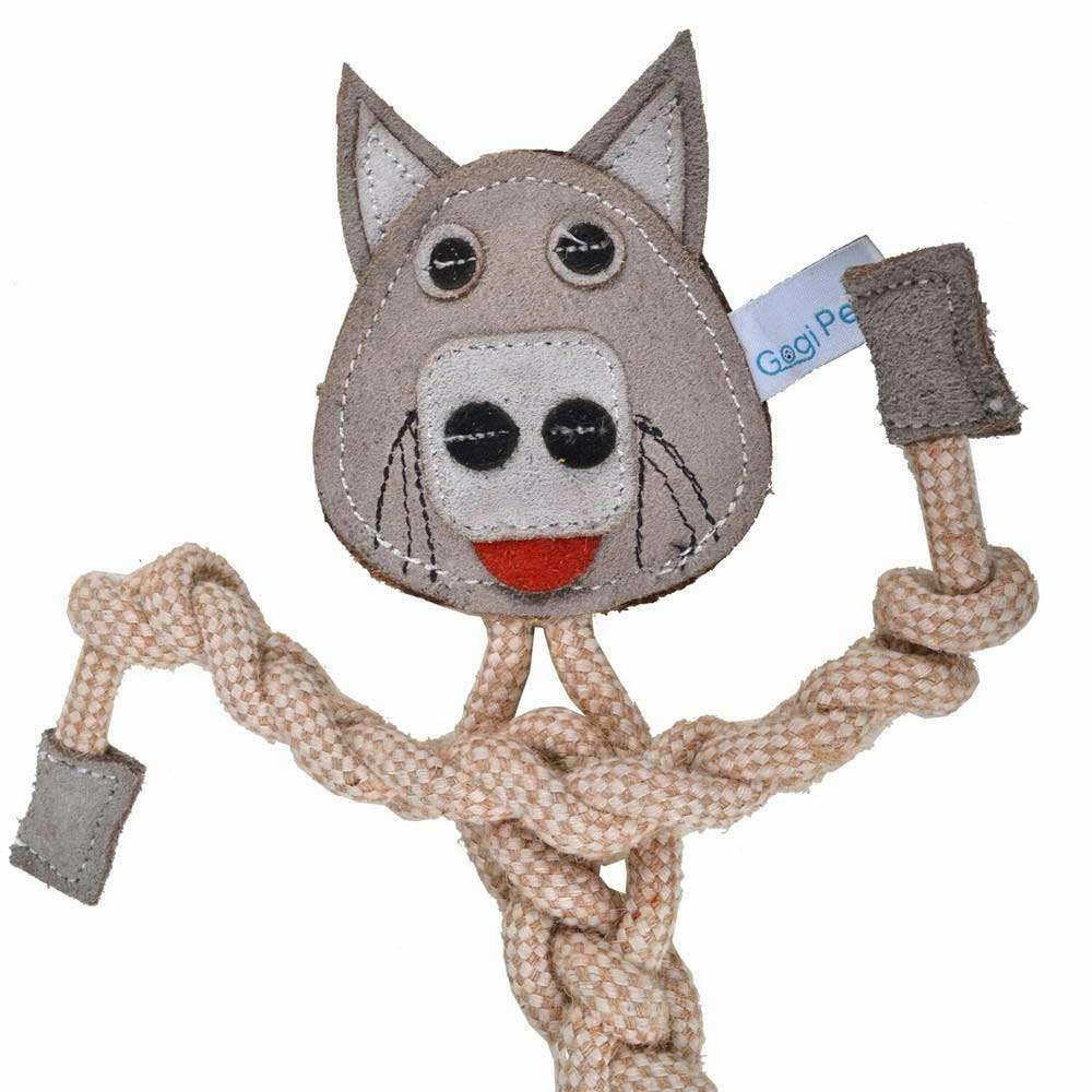 Beautiful dog toy made from sustainable raw materials