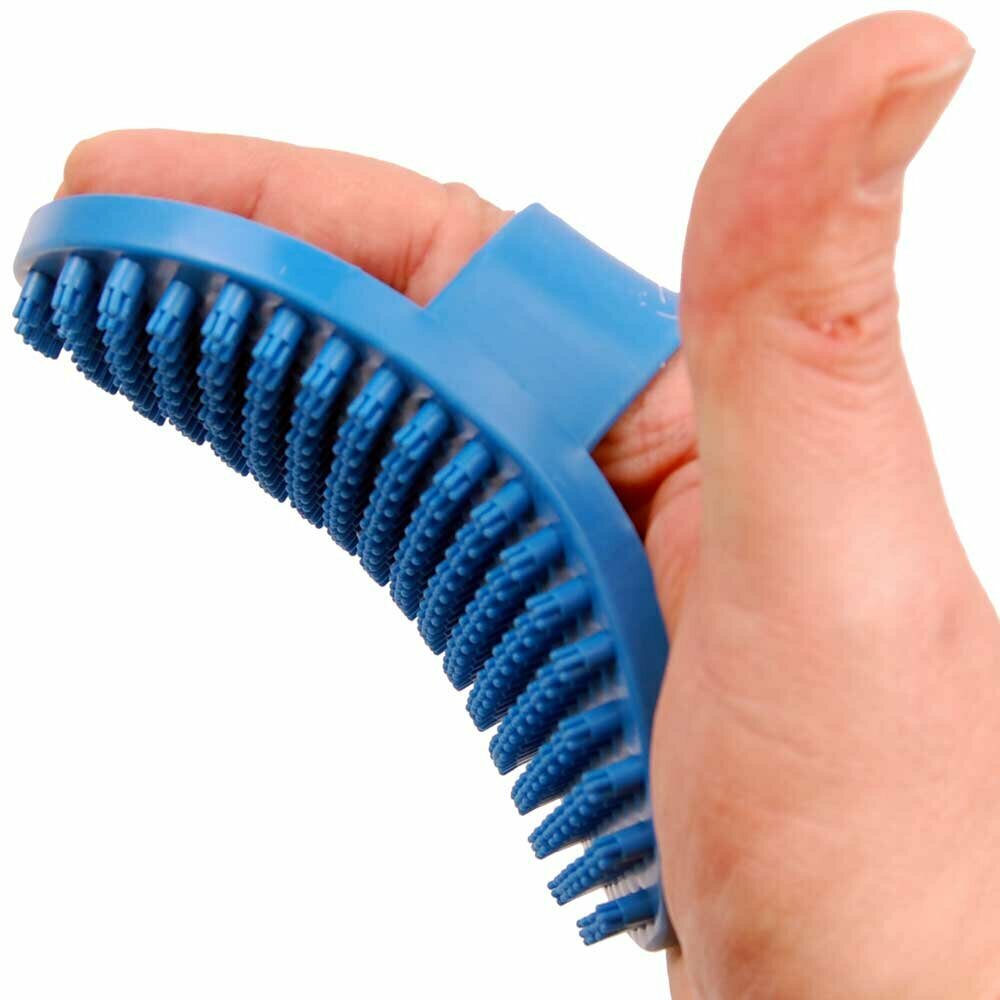 GogiPet® rubber brush with robust X knobs