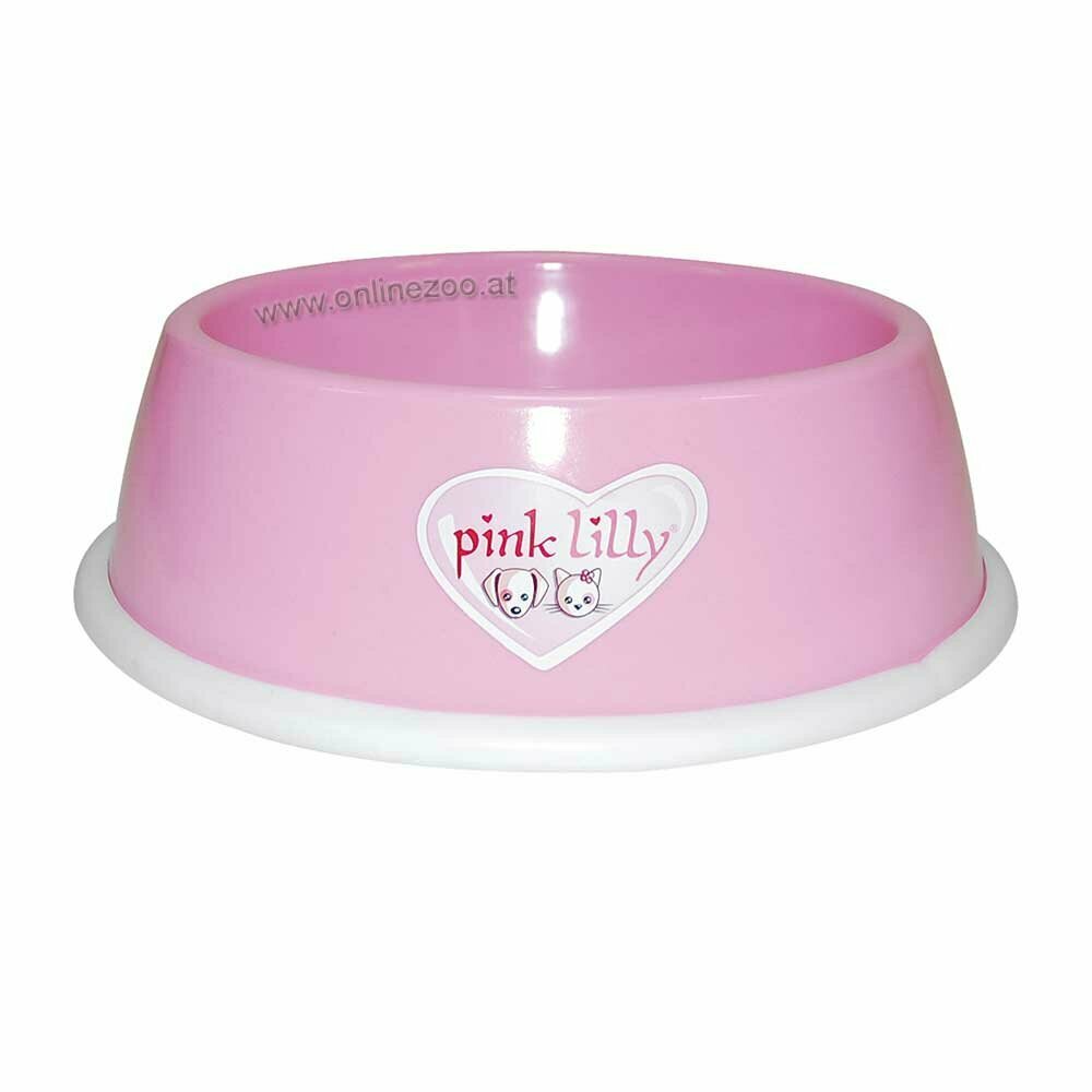 Pink Lilly feeding bowl 12.5cm
