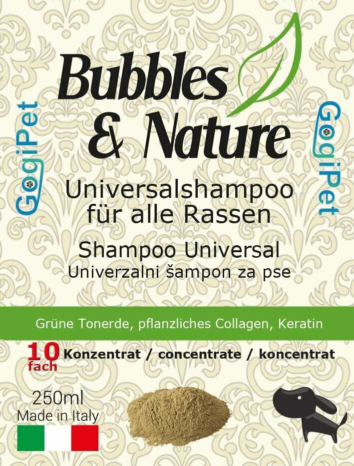 GogiPet Universal dog shampoo Bubbles & Nature