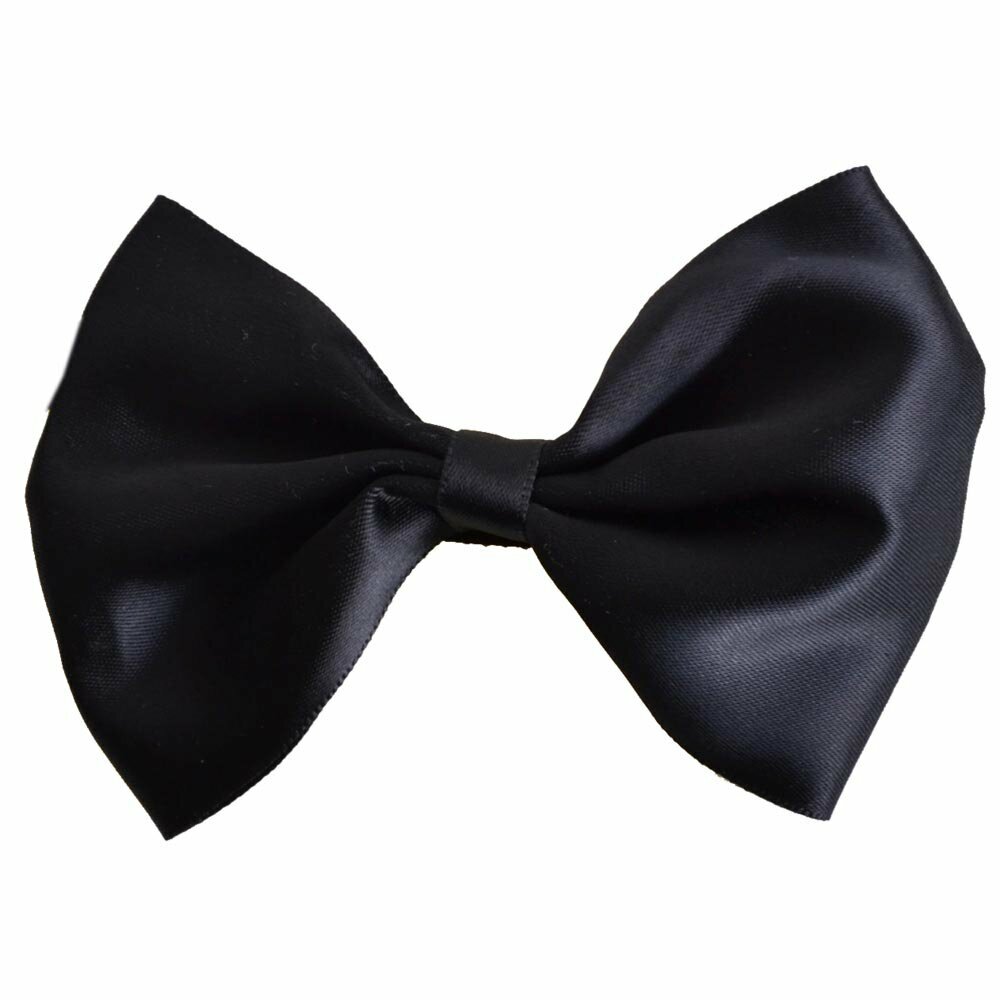 Black bow tie for dogs by GogiPet®