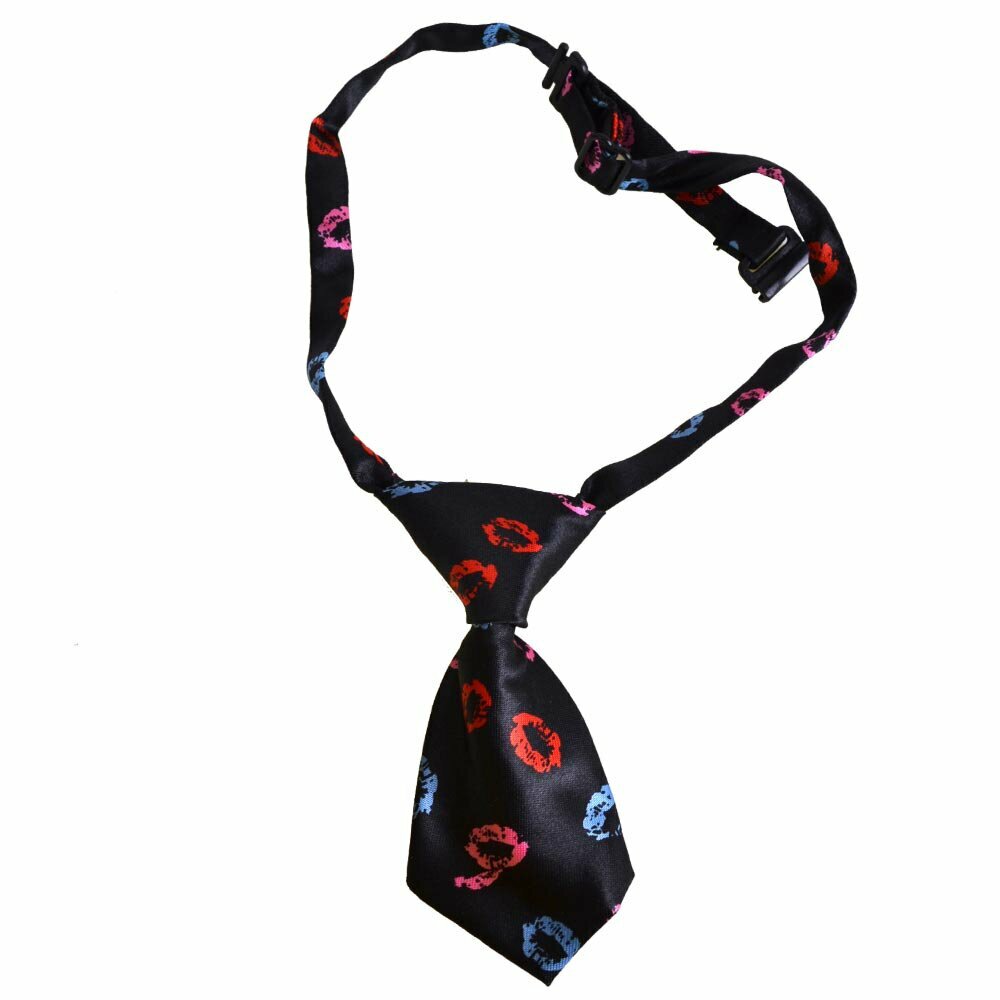 Tie for dogs with Kiss lips by GogiPet