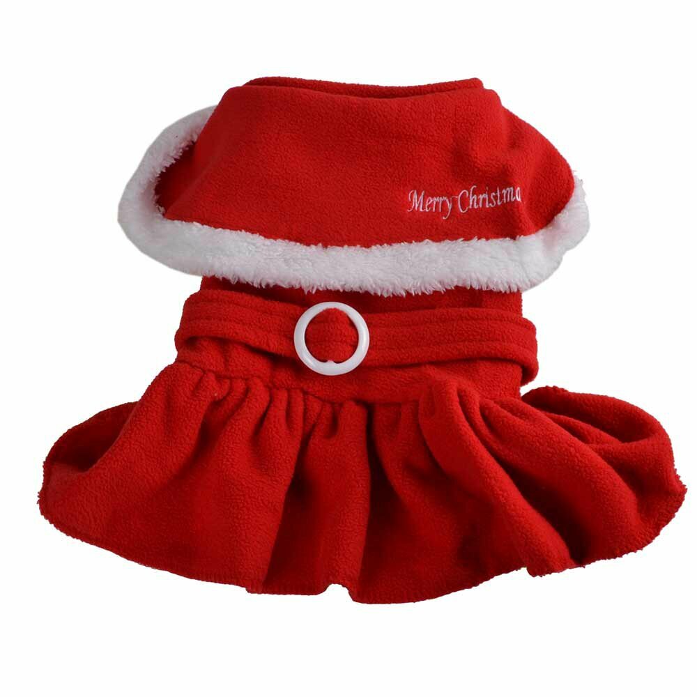 Santa Claus Girl costume for dogs by GogiPet dog fashion