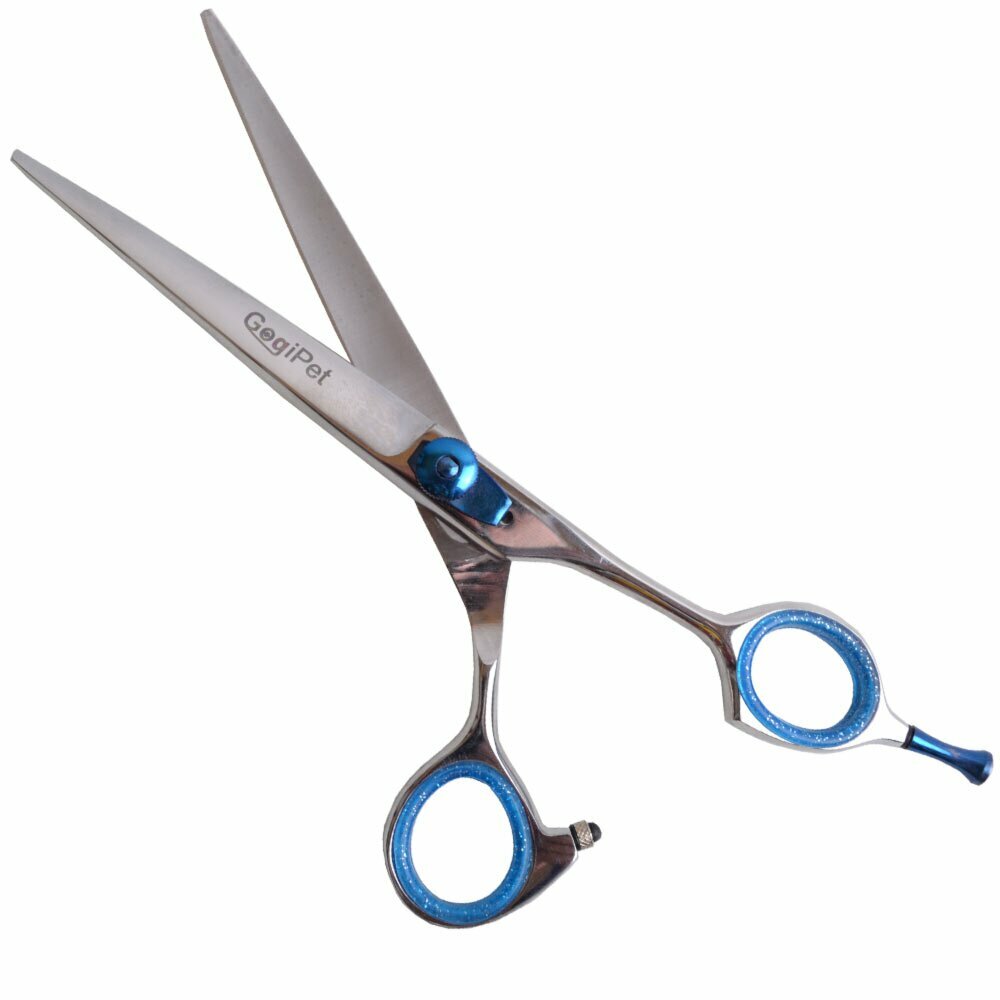 GogiPet® Japanese steel dog scissor 19 cm straight version