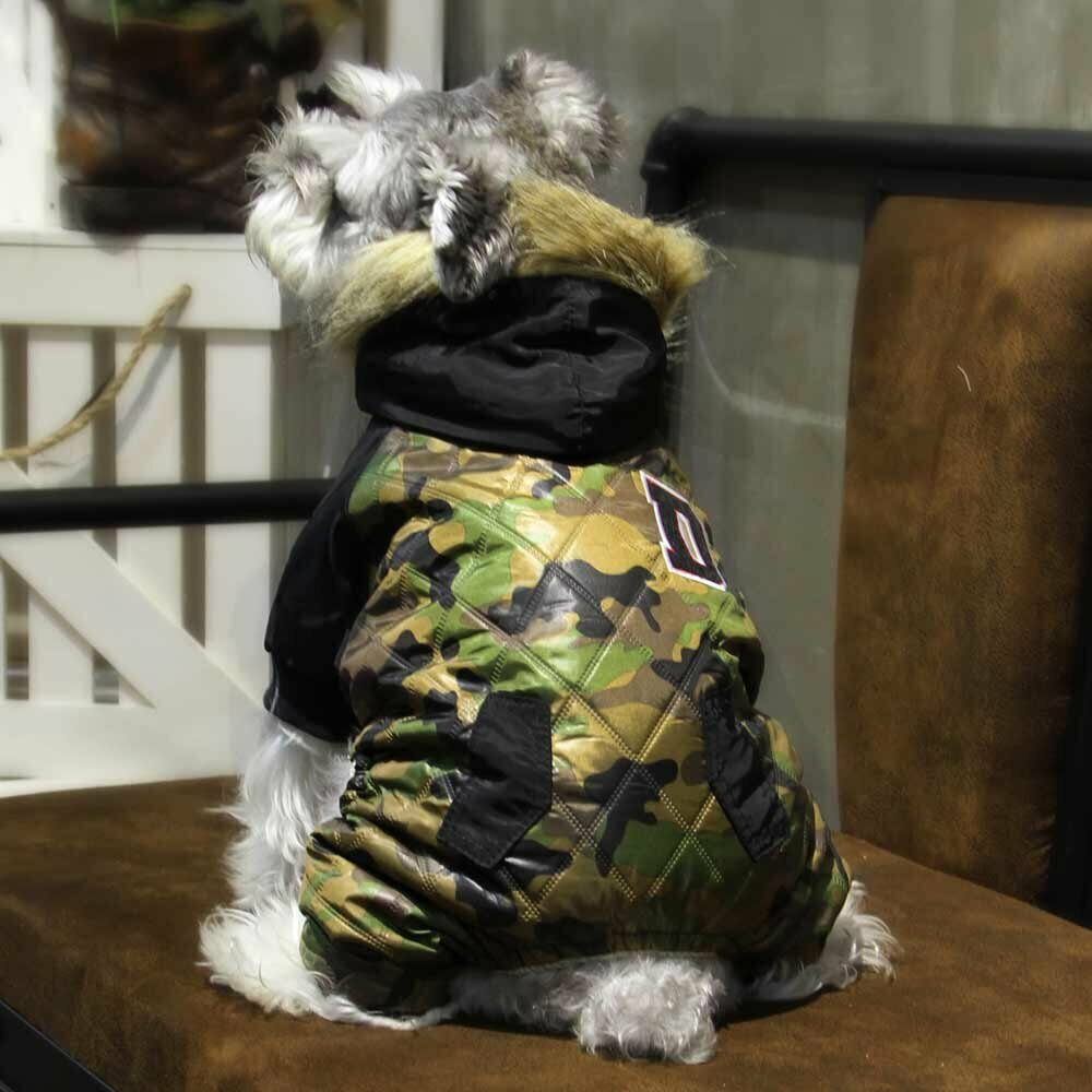 Camouflage snow suit for dogs "Hanka