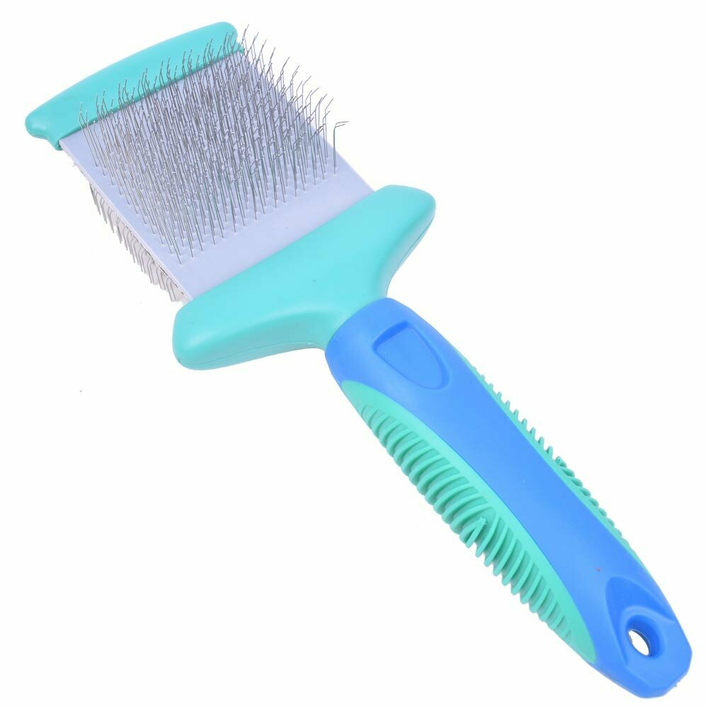 Extra soft dog brush which adapts to the dog's body and gently and optimally maintains it - GogiPet Multibrush