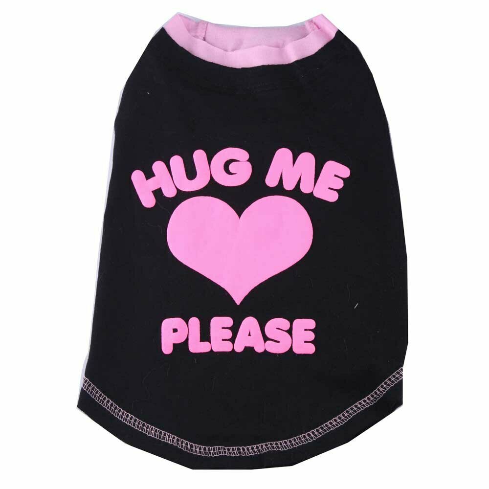 Hug me please dog shirt from DoggyDolly