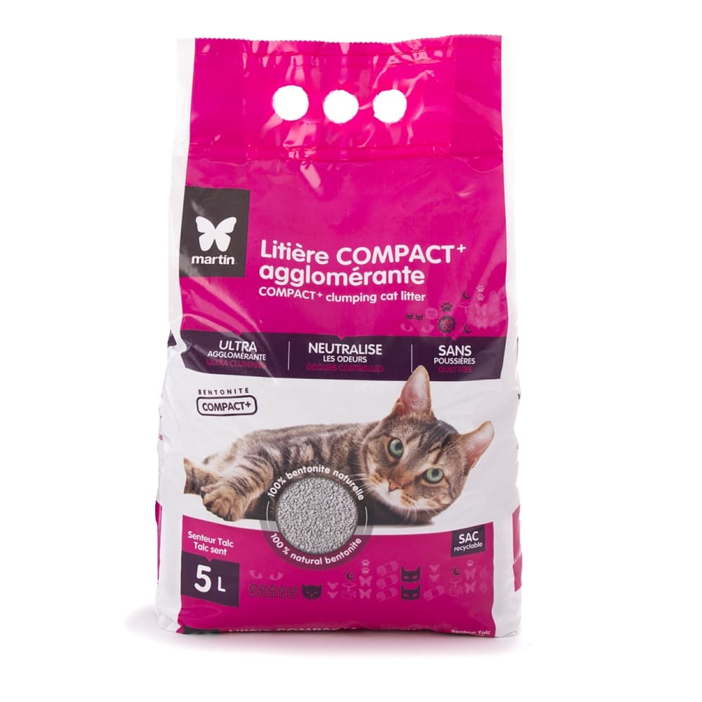 Martin Sellier cat litter - extra fine and extra clumping cat sand