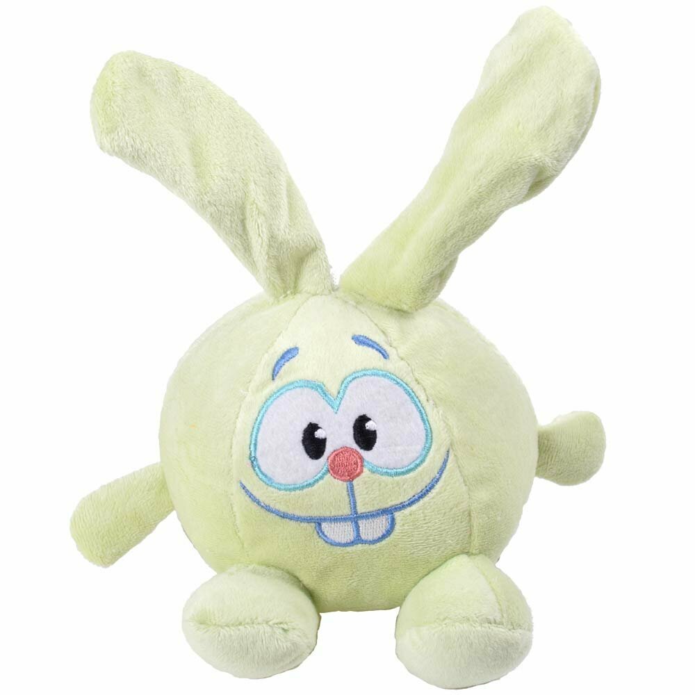 Cuddly toy for dogs green bunny