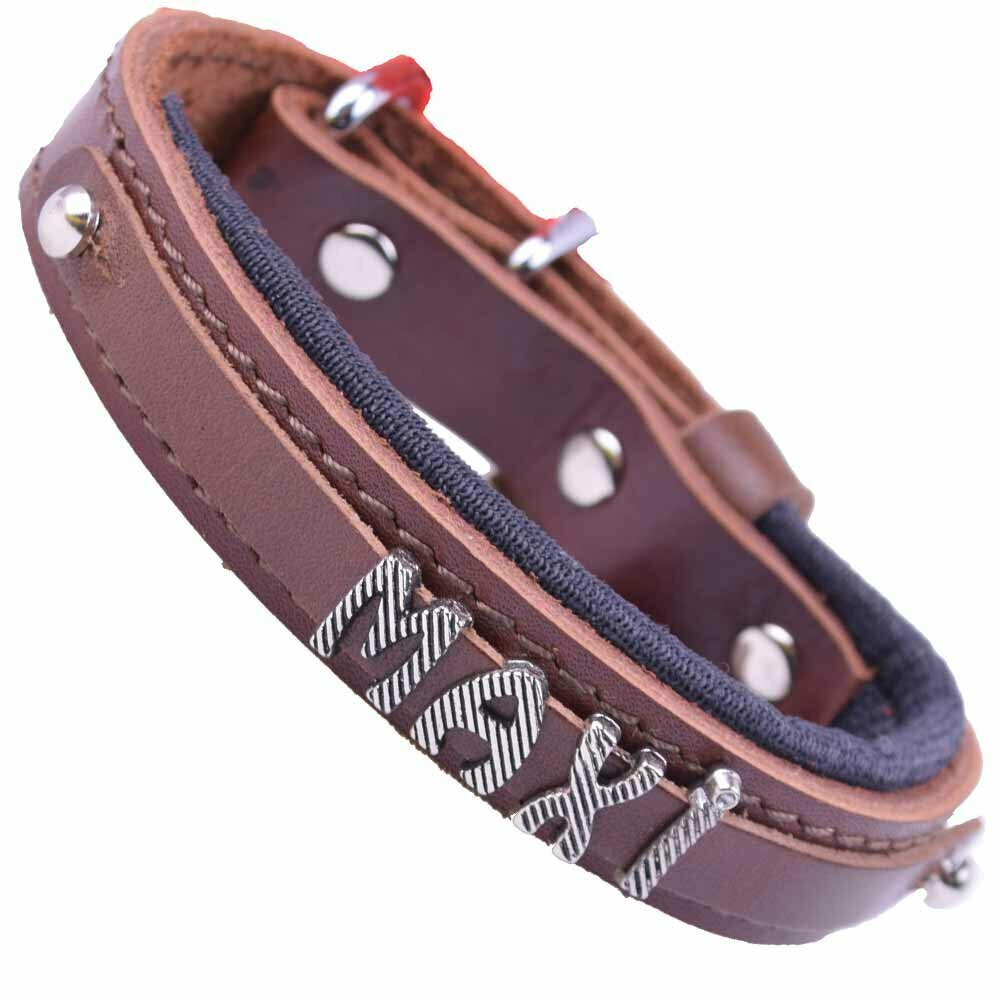 Leather collars for dogs and cats to design yourself