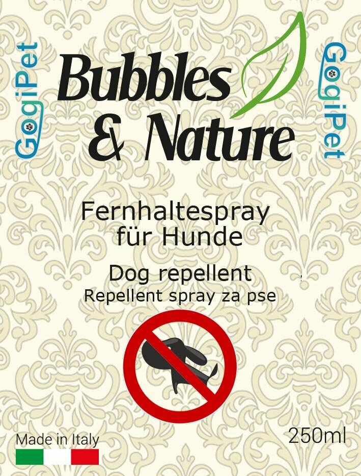 Dog repellent by Bubbles & Nature