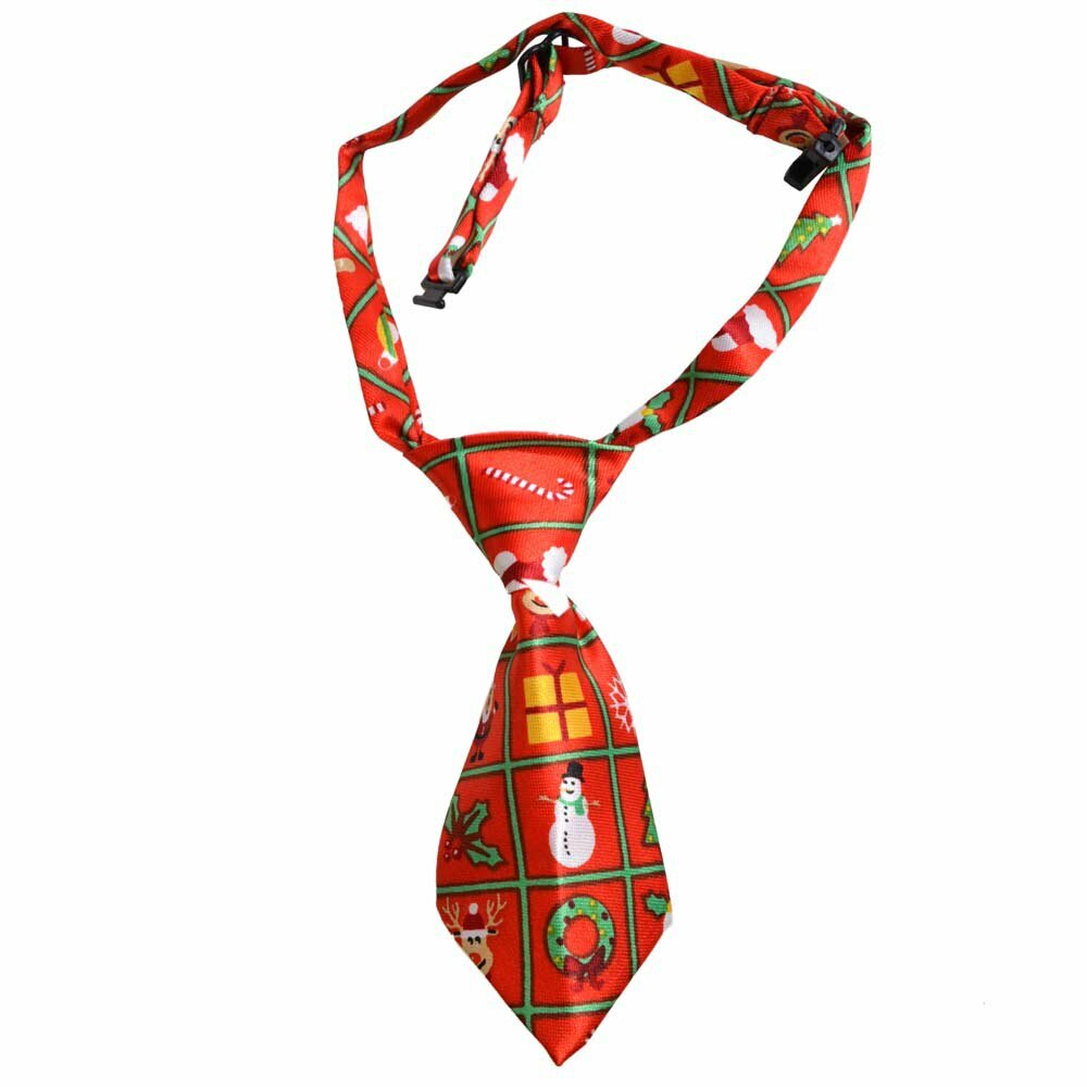 Tie for dogs red by GogiPet for Christmas
