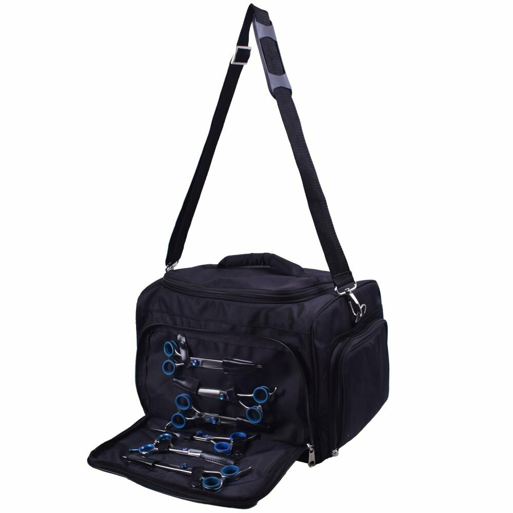 GogiPet multifunctional dog groomer transport bag 40 x 30 cm black