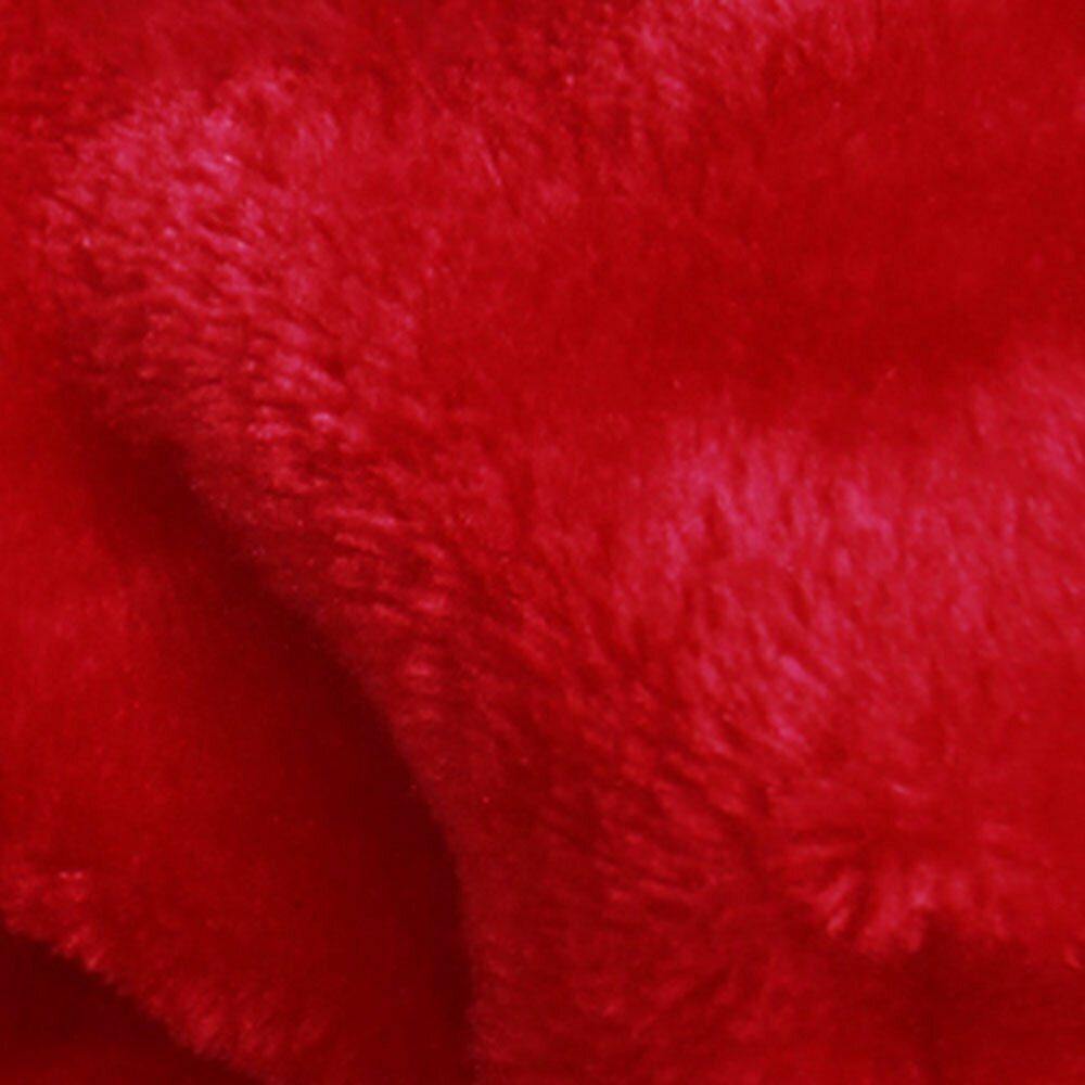 Velvety soft fabric made of cotton for our top Christmas coat for dogs 4-legged