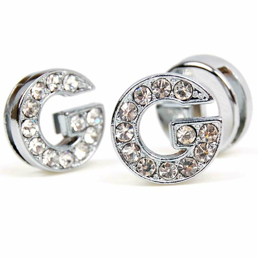 G rhinestone letter with 14 mm