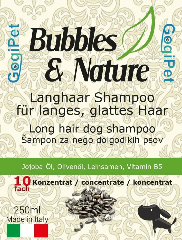 Long hair dog shampoo by GogiPet